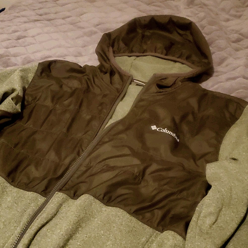 fleece zip up hoodie